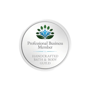 Round badge with 'Professional Business Member' text and logo on a white background